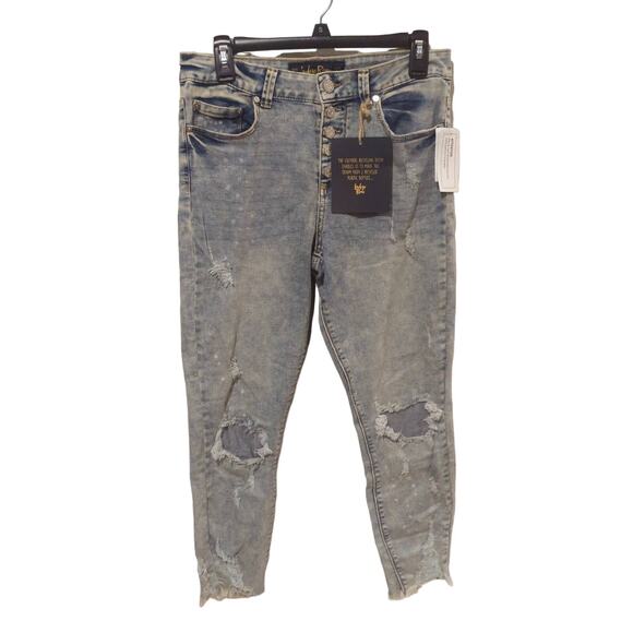 Indigo Rein High Rise Ankle Jeans, NWT, 11/29 - Picture 1 of 6
